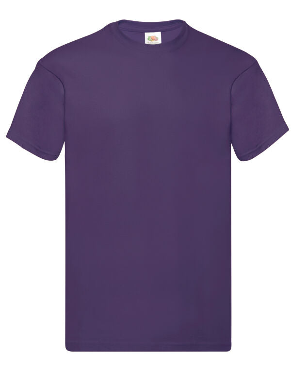 Promotional Fruit of the Loom Original T-Shirt - Purple