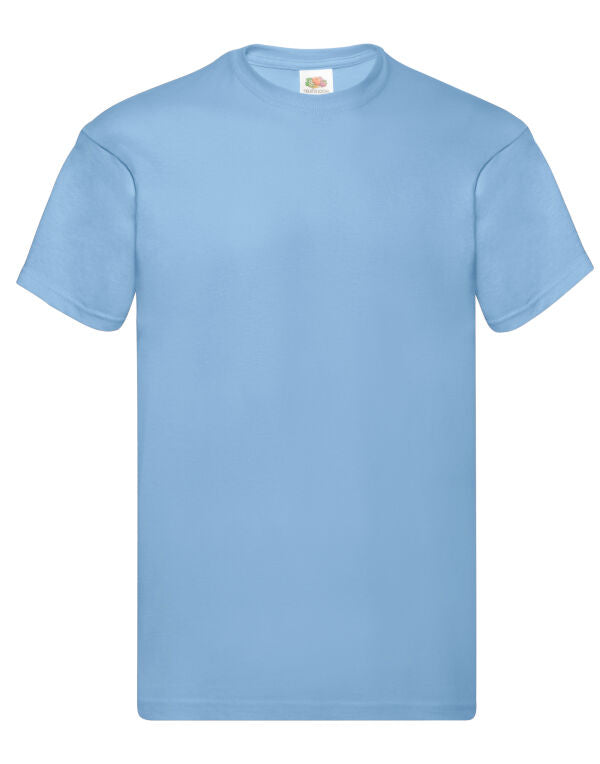 Promotional Fruit of the Loom Original T-Shirt - Sky Blue