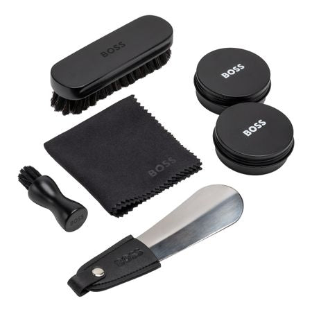 Hugo Boss Shoe Care Kit - Iconic Black - Personalised