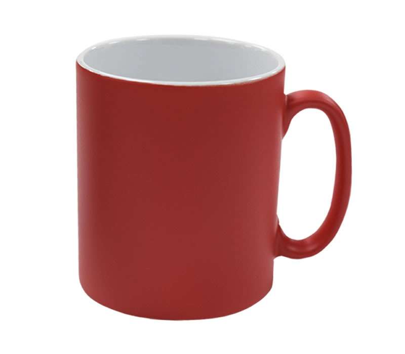 Personalised Red Satin Mug