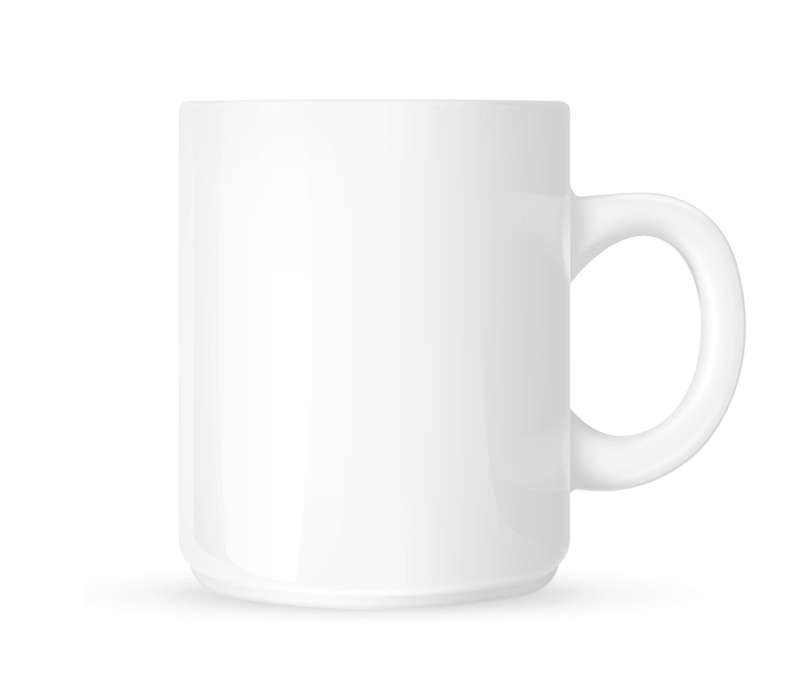 Personalised White Satin Mug