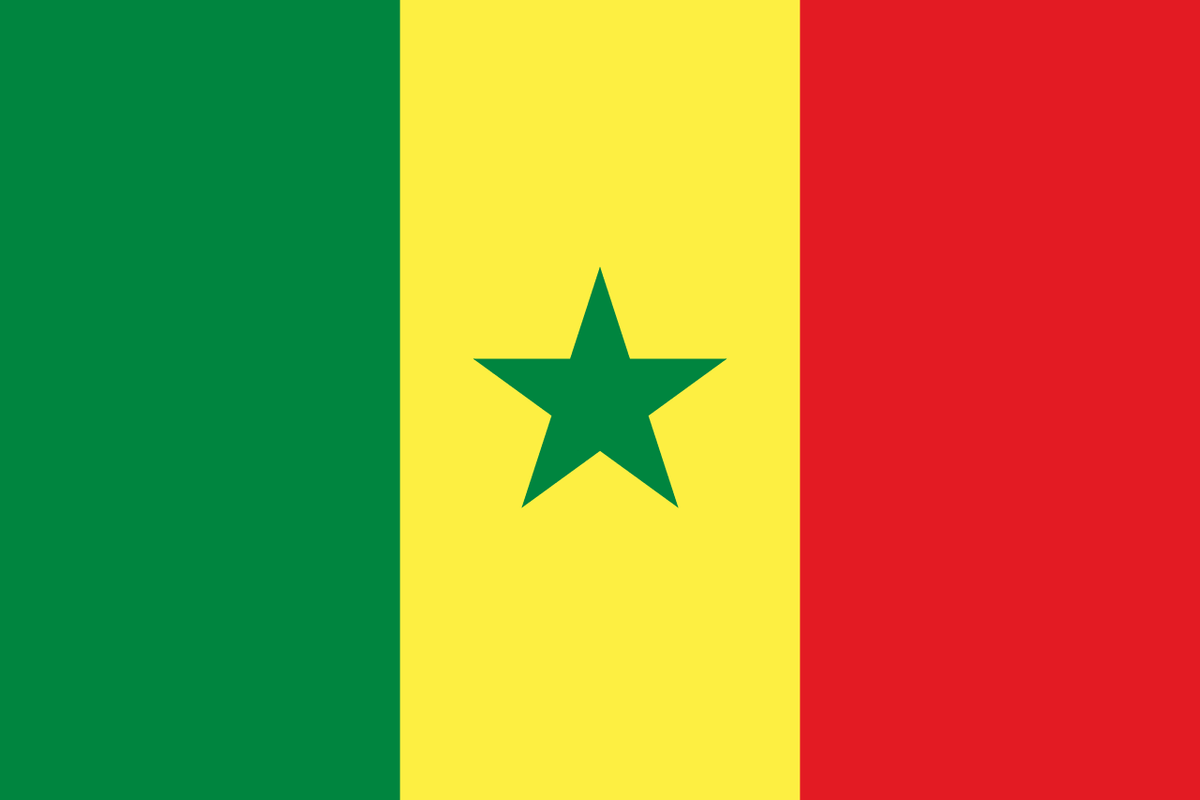 Senegalese Flags