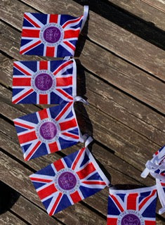 NOW IN STOCK! Fabric Queens Platinum Jubilee Bunting