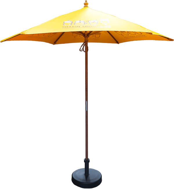 Wooden Parasol - 2.5m