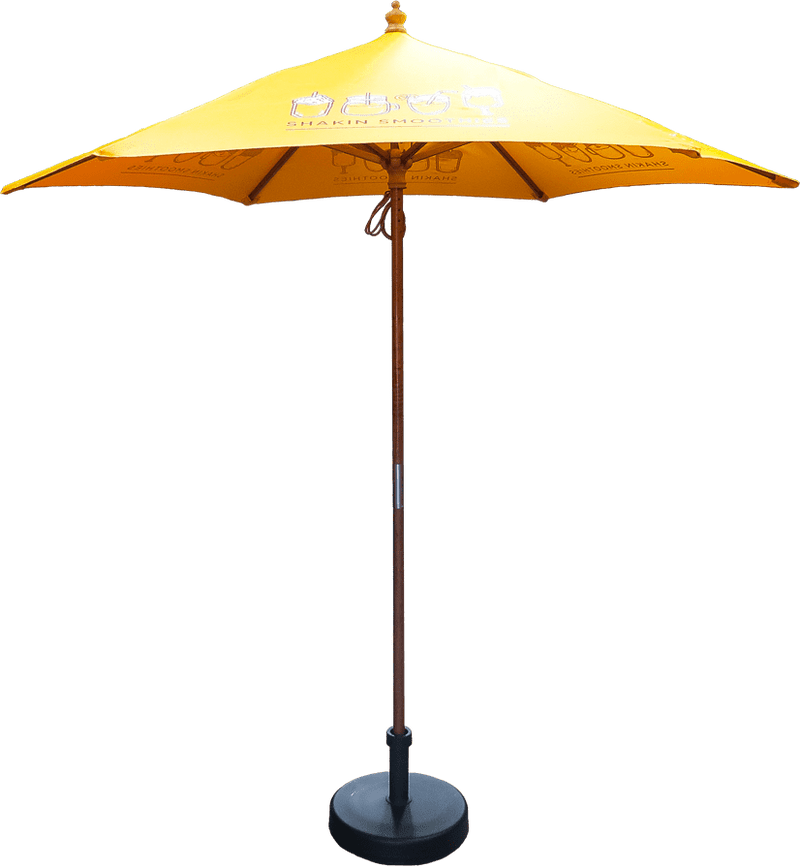 Wooden Parasol - 2.5m