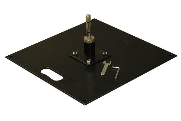 Small teardrop flag with 7kg base