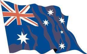 Australia 1.52m x 0.91m (5ft x 3ft) Budget Display Flag