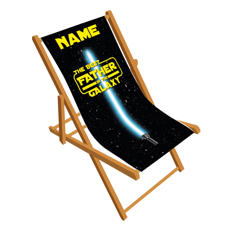 Best Father in the Galaxy Deckchair