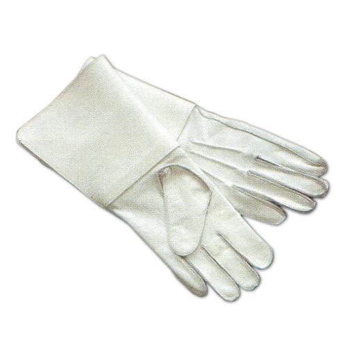 White Ceremonial Gauntlets