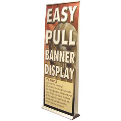 Double sided roller banner