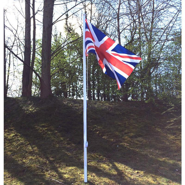 Value White 3.6m Flagpole