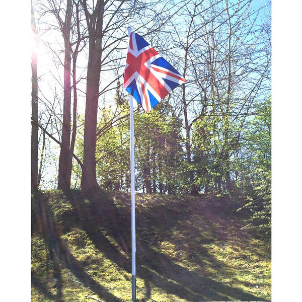 Value White 4.8m Flagpole