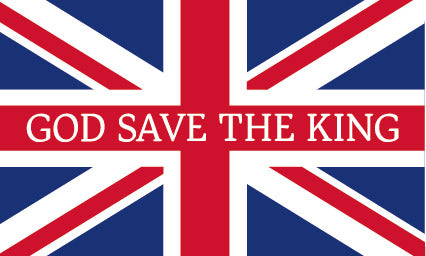 God Save The King Union Flag