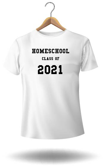 Homeschool class of 21 T-Shirt