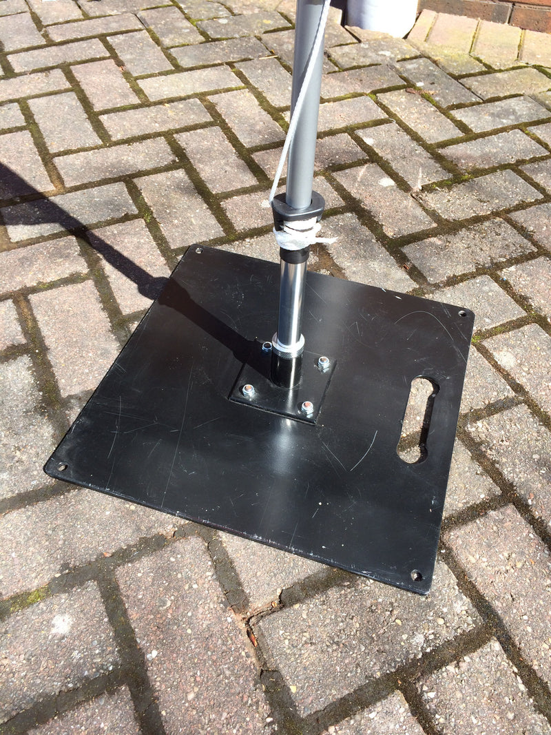 Small feather flag with 7 kg base