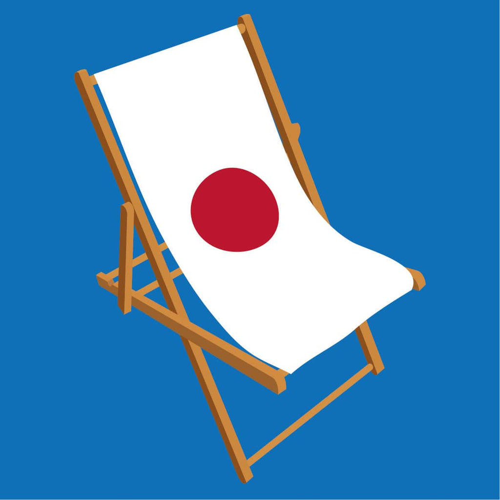 Japan Flag Deckchair