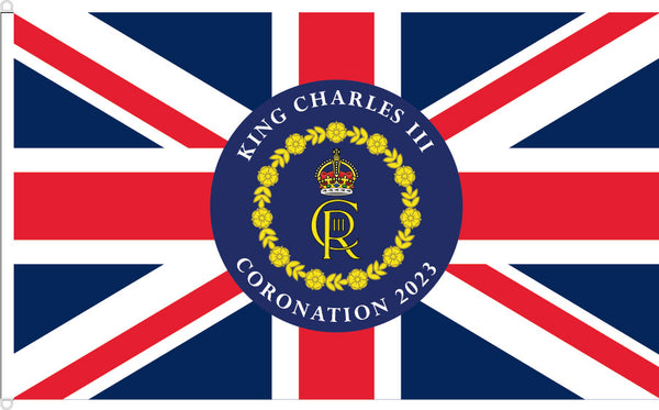 Flag for King Charles III coronation - Special edition design