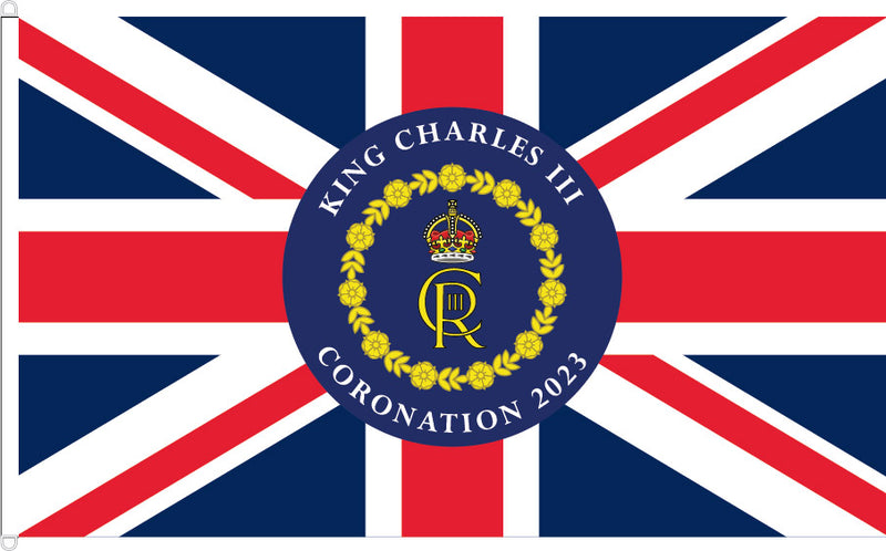 Flag for King Charles III coronation - Special edition design