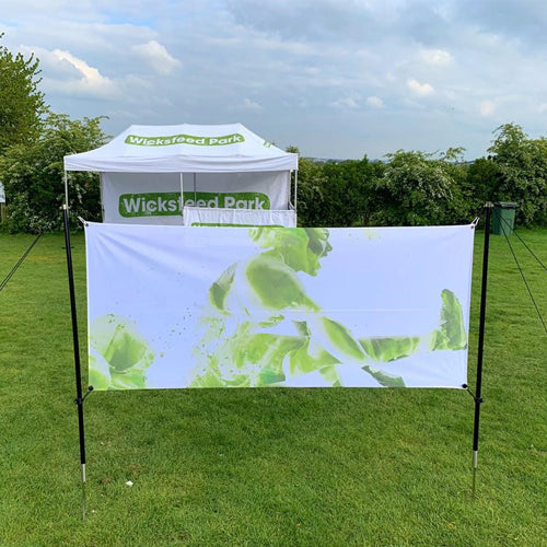 Lightweight Banner Frame - with a printed banner