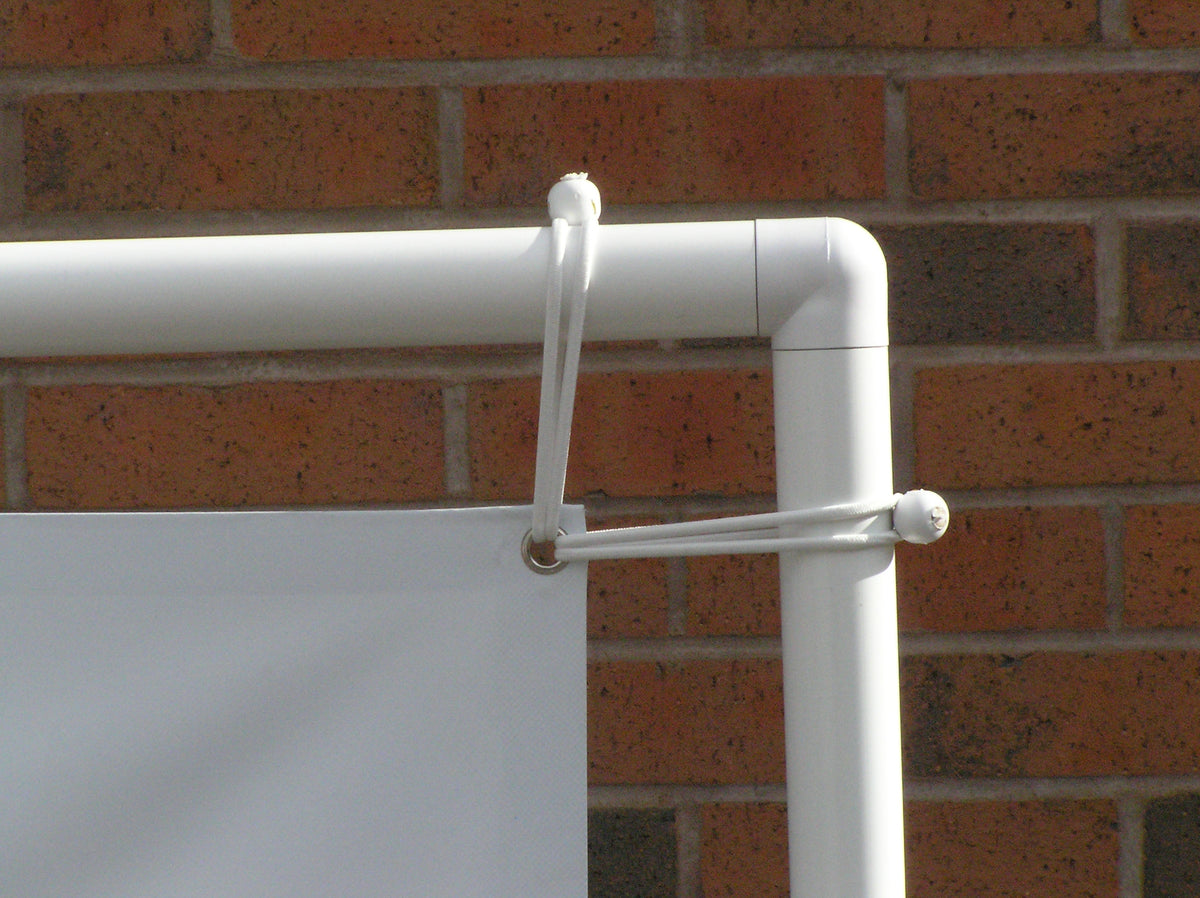 Supertube banner frame 2.5m x 0.9 with banner