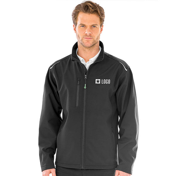 Result Genuine Recycled Three Layer Printable Soft Shell Jacket