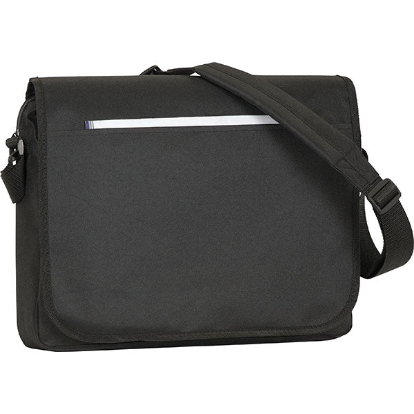 Whitfield Recycled rPET Messenger Business Bag - Full Colour