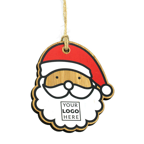Moso Bamboo Christmas Bauble - Full Colour