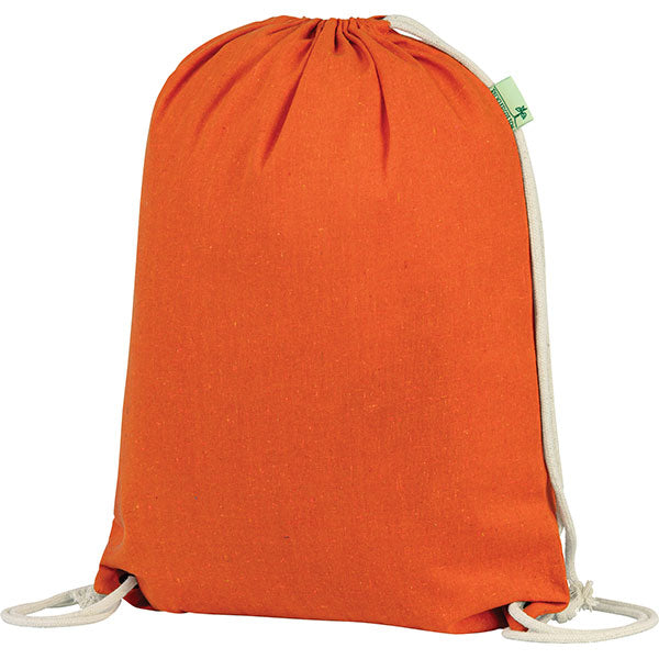 Seabrook 5oz Recycled Cotton Drawstring Bag - Full Colour
