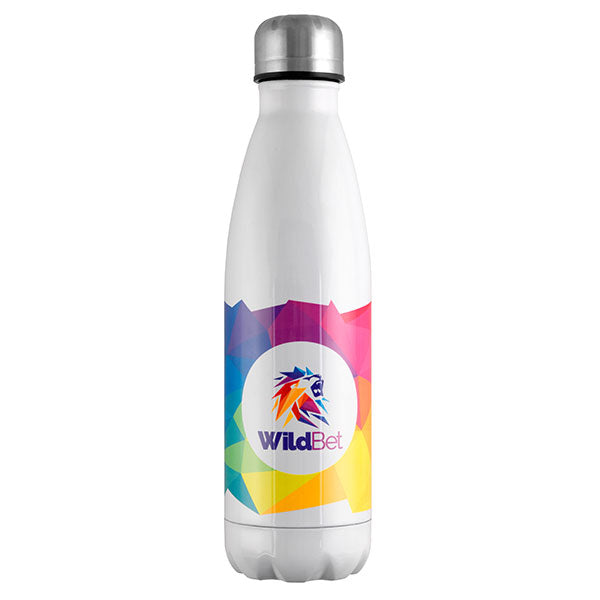 Mood Vacuum Bottle - Gloss White - Full Colour