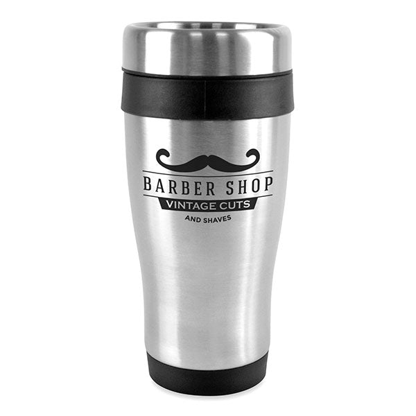 Ancoats Stainless Steel Travel Tumbler 400ml - Spot Colour