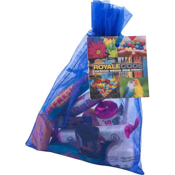 Organza Bag with Retro Sweets (Large)