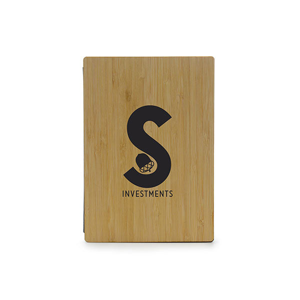 Bamboo A5 Notebook - Engraved