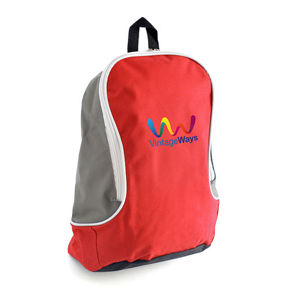 Budget Style Polyester Rucksack - Full Colour