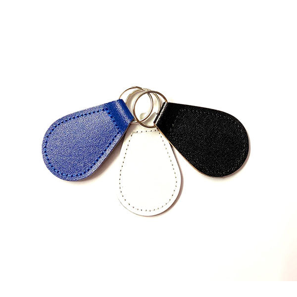 Recycled Leather Key Fob