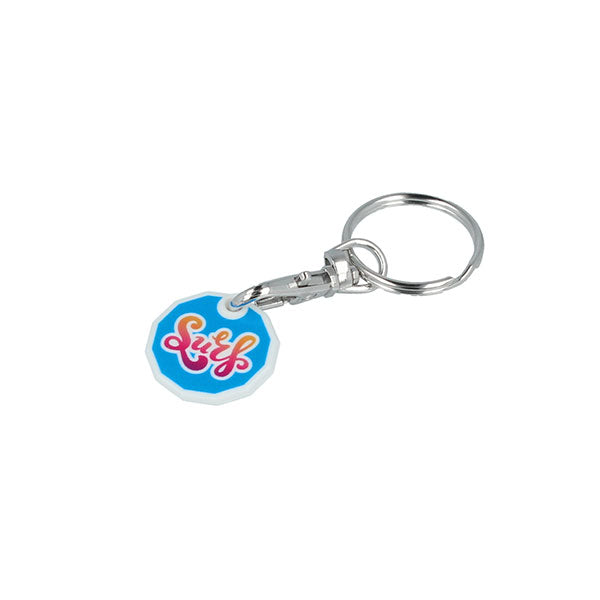 Recycled Trolley Token Key Ring