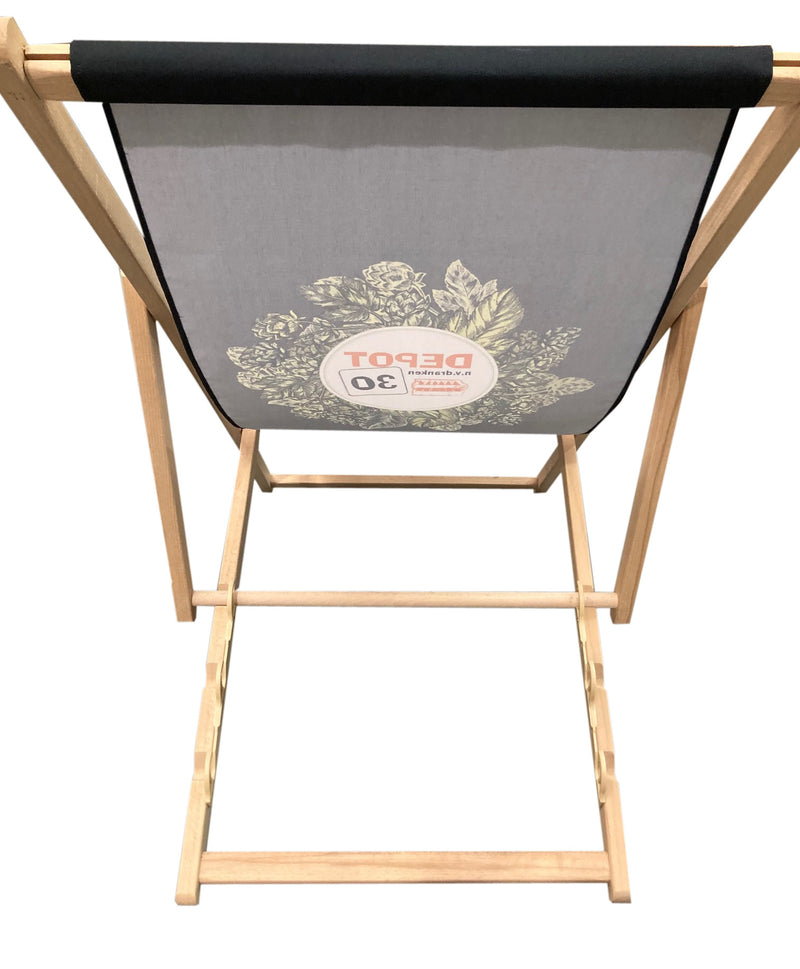 Custom Printed Personalised Deckchair