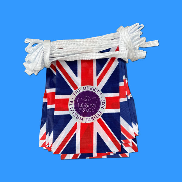 NOW IN STOCK! Fabric Queens Platinum Jubilee Bunting