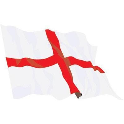 St George 1.52m x 0.91m (5ftx 3ft) Budget Display Flag