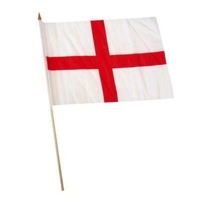 ST GEORGE Fabric Hand Waving Flags