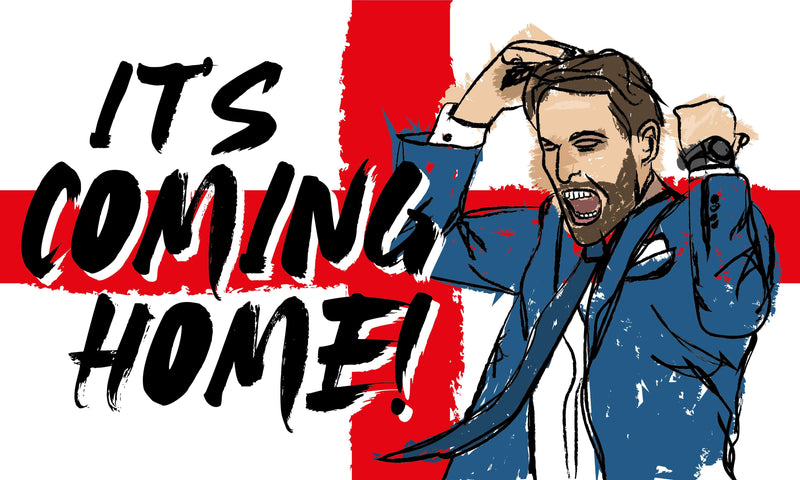 Its Coming Home Flag - Southgate Design