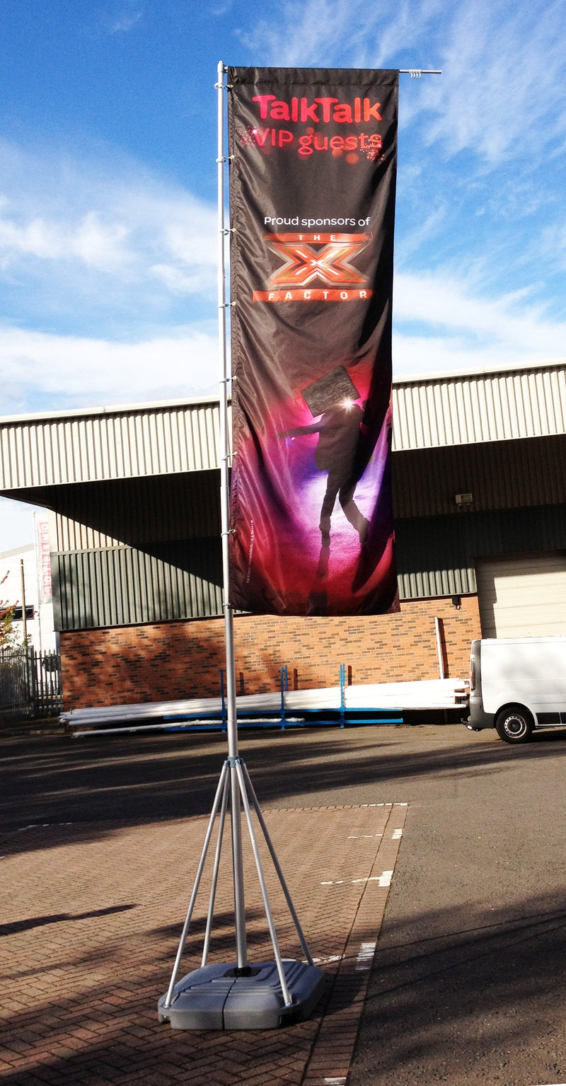 Event flagpole
