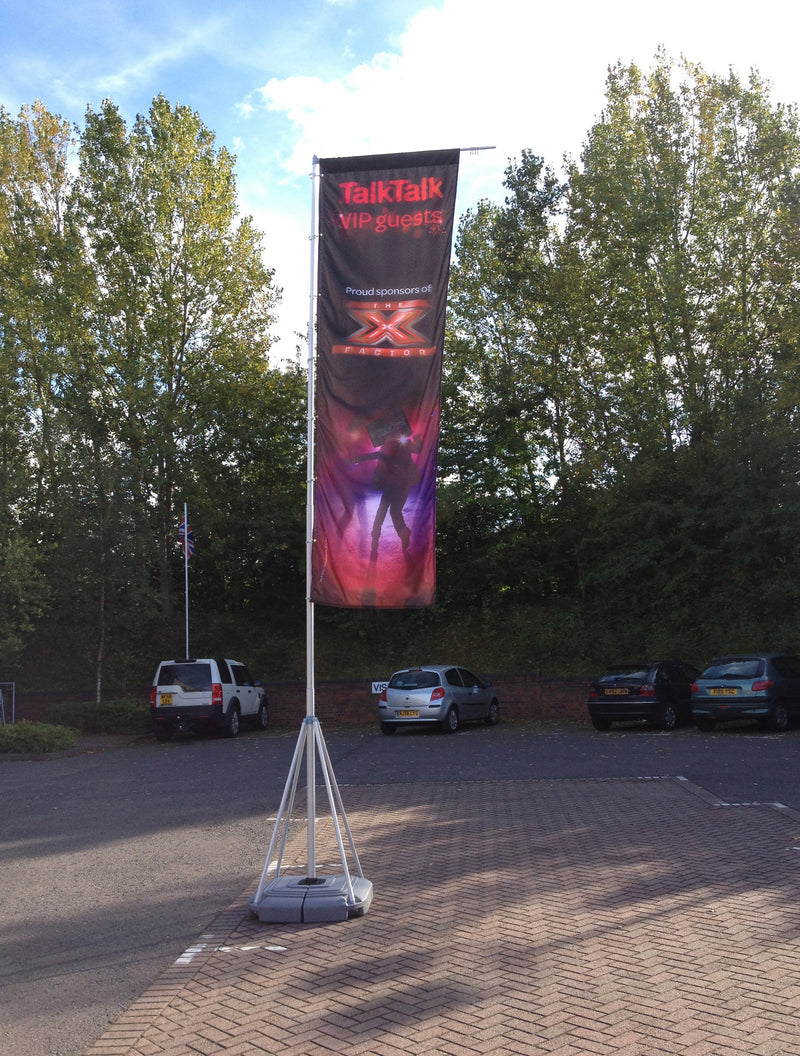 Event flagpole