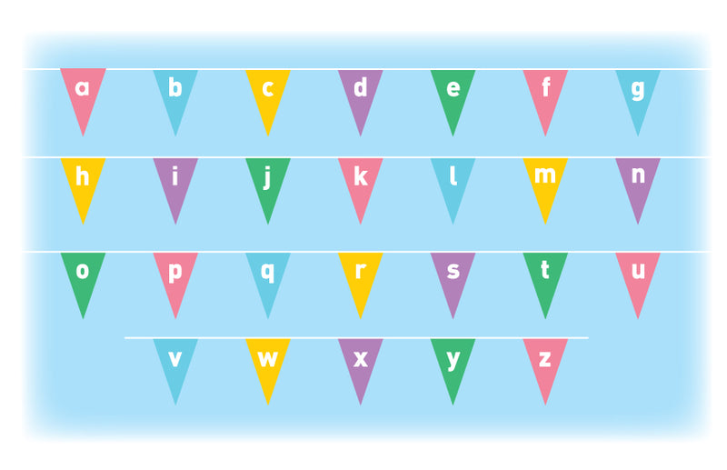 Learn the Alphabet bunting