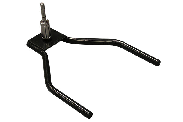 Small teardrop flag with drive on car base