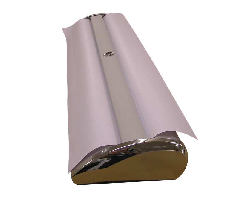 Double sided roller banner