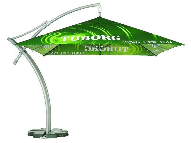 Custom printed cantilever parasols