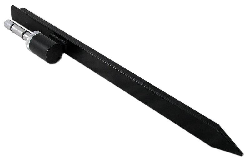 Small teardrop flag with t-shape spike base